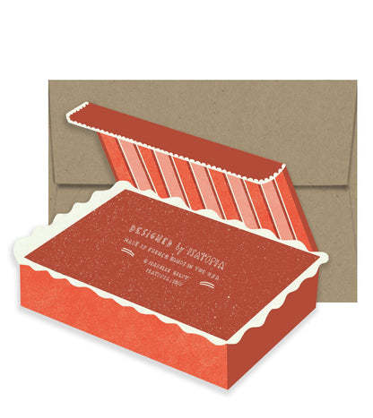 Isatopia - Merci Chocolate Box Card