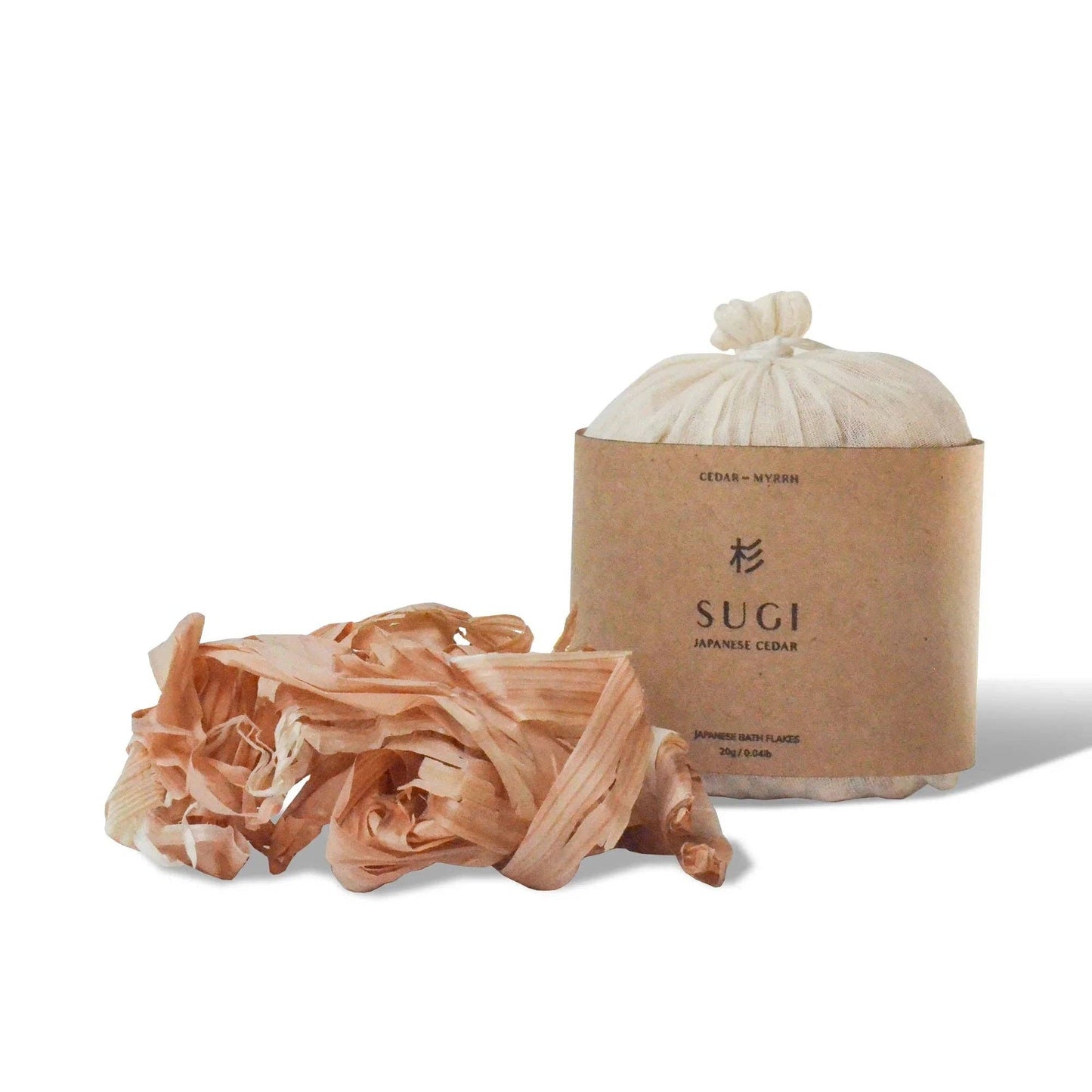Cedar and Myrrh - Sugi Japanese Cedar Bath Flakes
