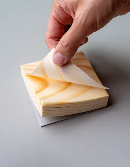 House of Shokunin - Handcrafted Wood Leaf Notepad