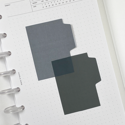 Blank Tab Sticky Note Set