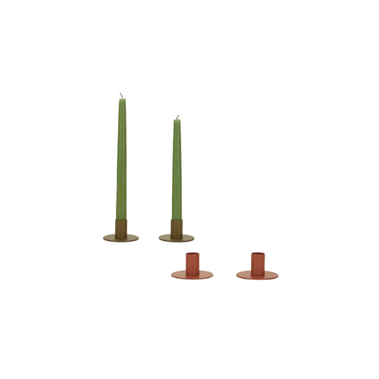 Hawkins New York - Essential Metal Candle Holders (Set of 2)