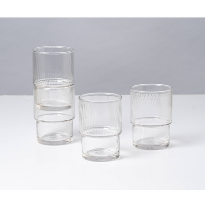 Stacking Glass Medium - Set of 4