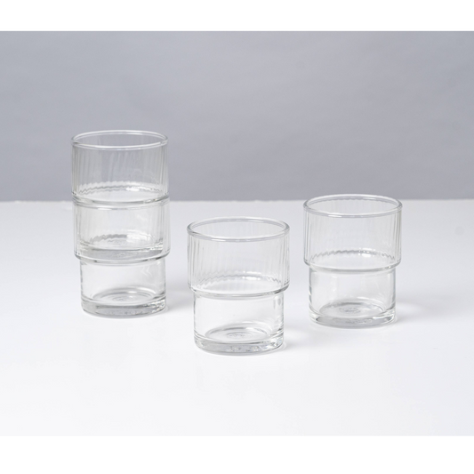 Stacking Glass Small - Set of 4