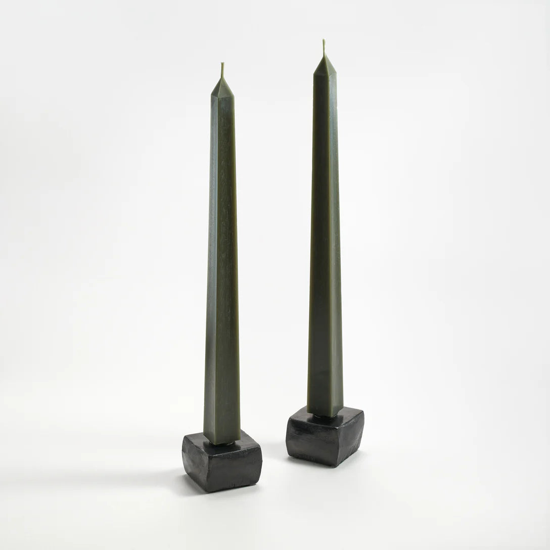 Greentree Home Candle - 12" Square Taper Candles