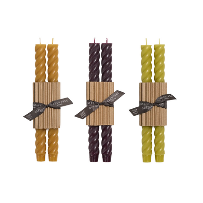 Greentree Home Candle - 10" Rope Taper Candles