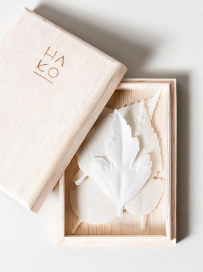 Ha Ko - Paper Incense Wooden Box (Set of 5)