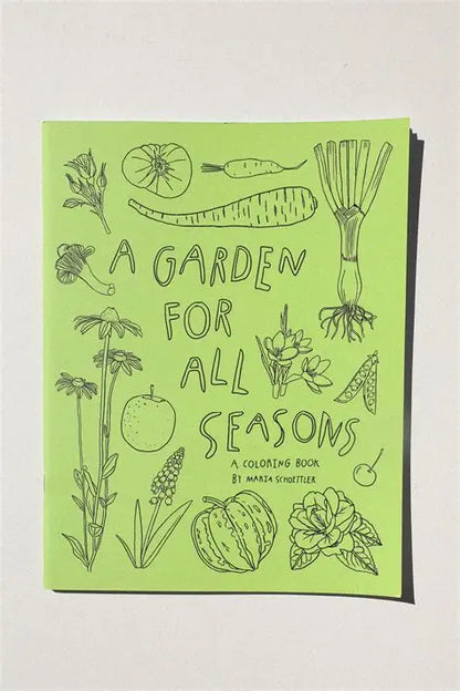 Maria Schoettler - A Garden for All Seasons Coloring Book