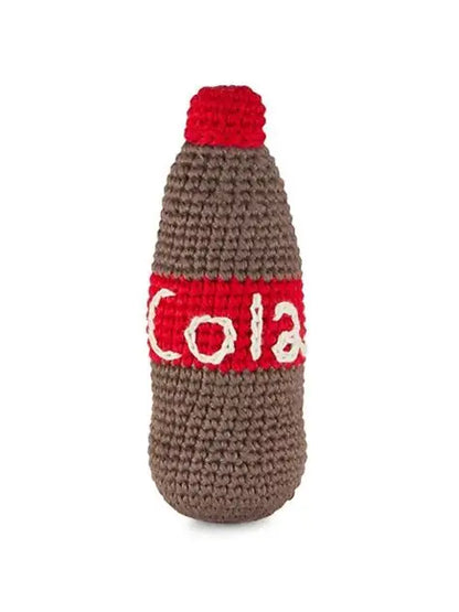 Ware of the Dog - Cotton Crochet Cola Dog Toy