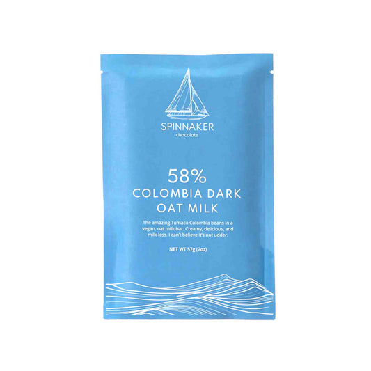 Spinnaker Chocolate - 58% Colombia Dark Oat Milk