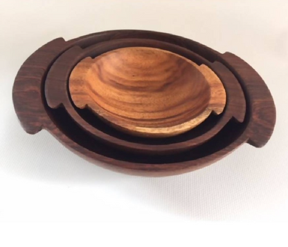 Itza Wood - Nesting Bowls (Set of 3)