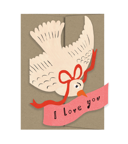 Isatopia - Love You Bird Card