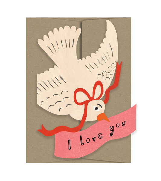 Isatopia - Love You Bird Card