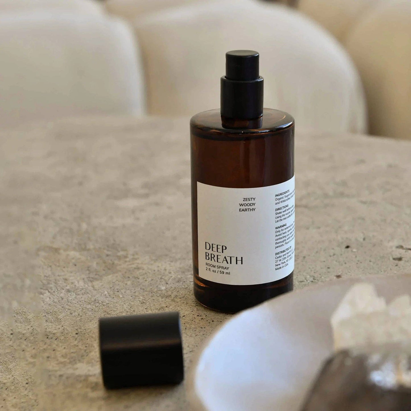 Cedar and Myrrh - Deep Breath Wellness Room Spray