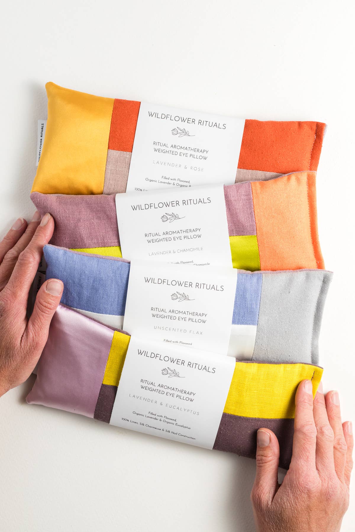 Wildflower Rituals - Aromatherapy Weighted Eye Pillow (Eucalyptus & Lavender)