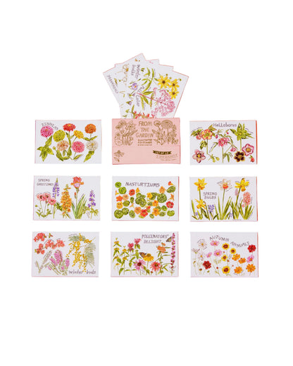 Maria Schoettler - From the Garden Postcard (Set of 12)