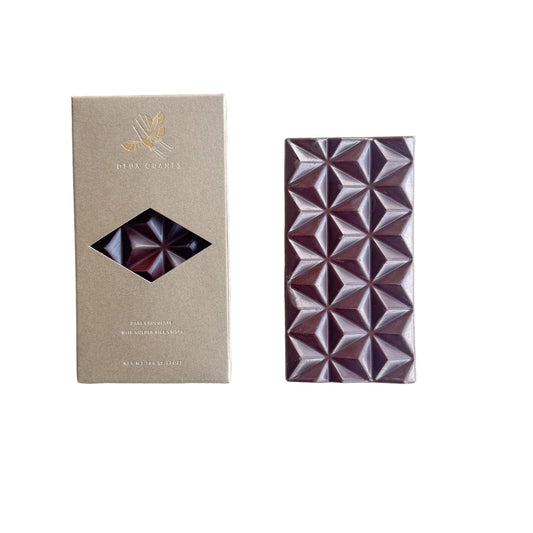 Deux Cranes - Holiday 2025 Special: Dark Chocolate with Golden Rice Crisps