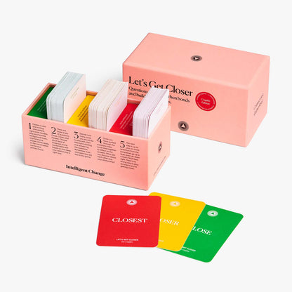 Intelligent Change - Get Closer Couples Edition - Relationship Question Card Game