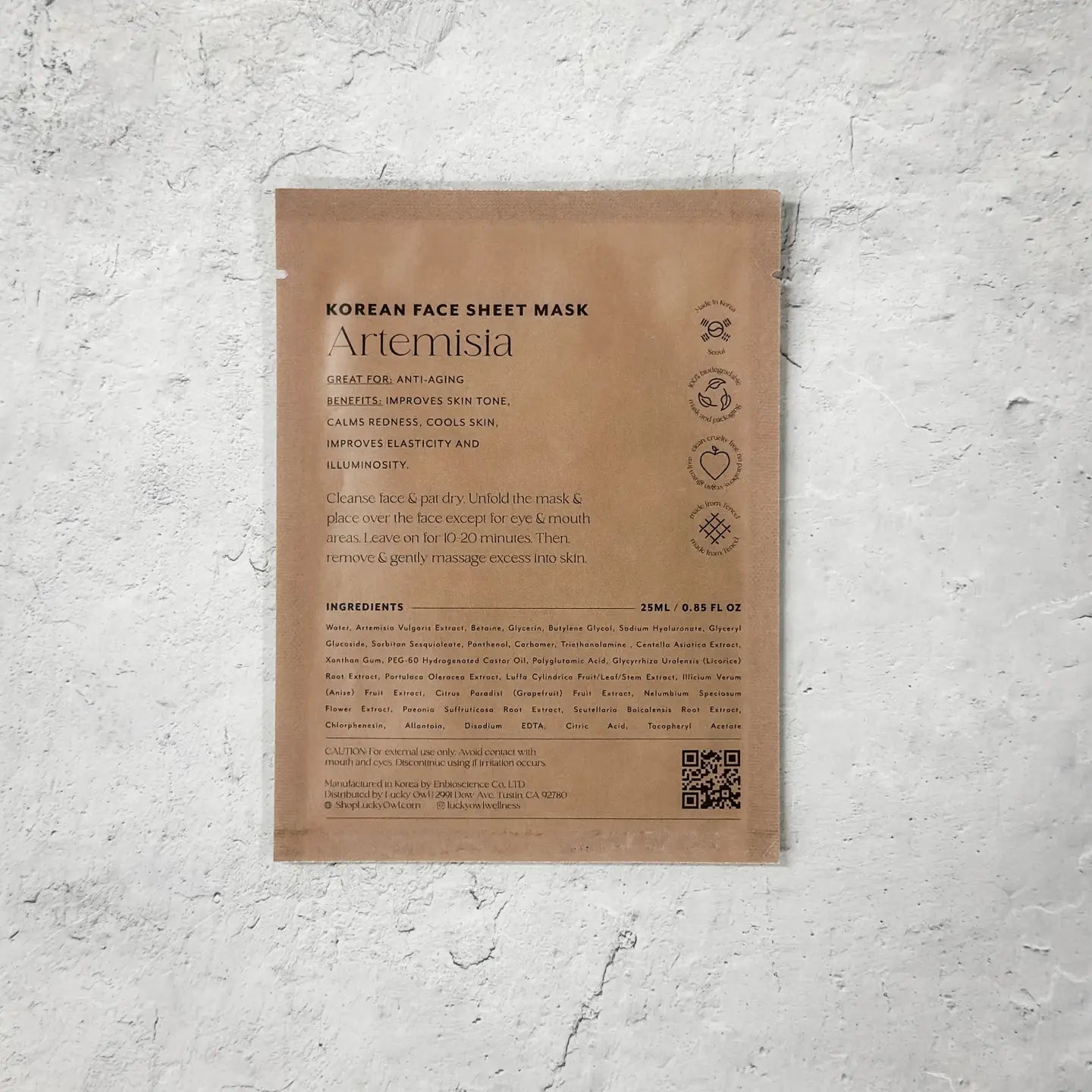 Lucky Owl - Korean Sheet Mask