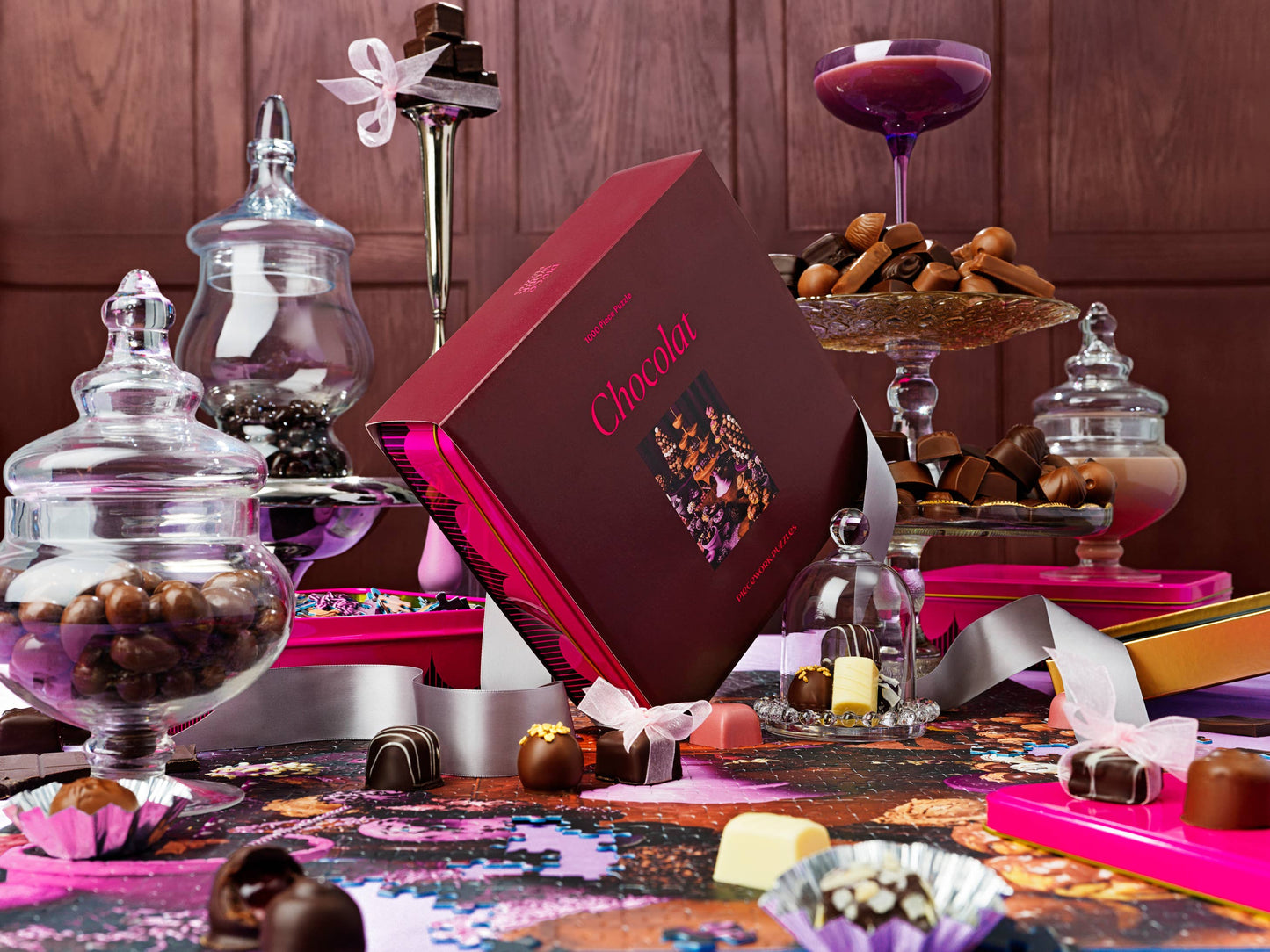 Piecework - "Chocolat Tin" 1000 Piece Puzzle