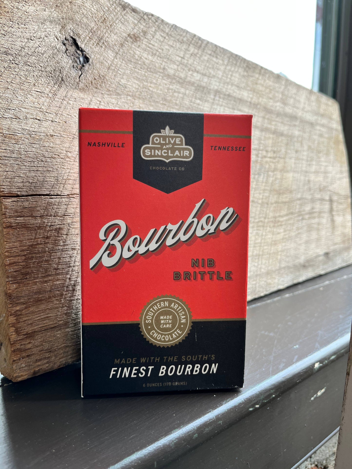 Olive & Sinclair Chocolate - Bourbon Nib Brittle