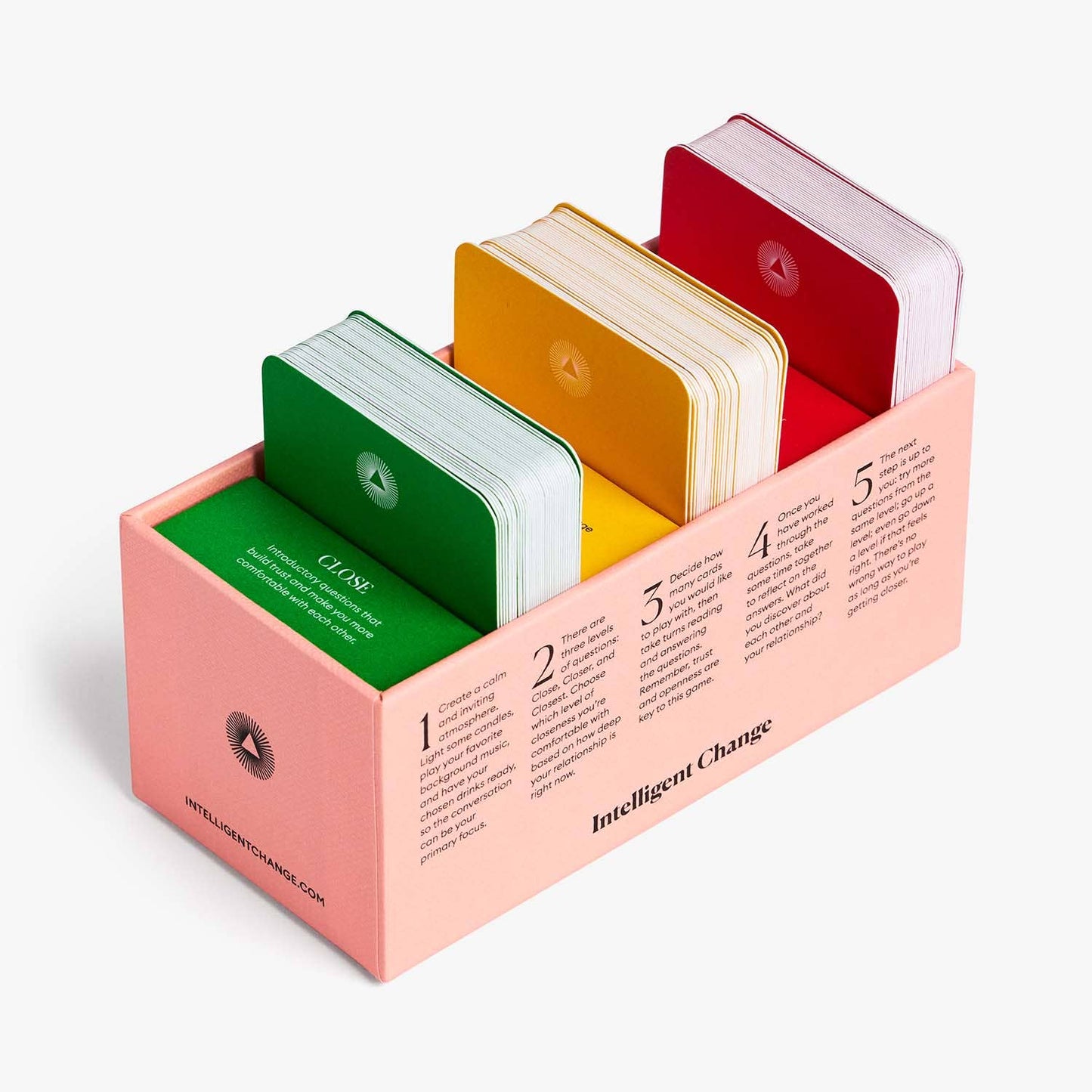 Intelligent Change - Get Closer Couples Edition - Relationship Question Card Game