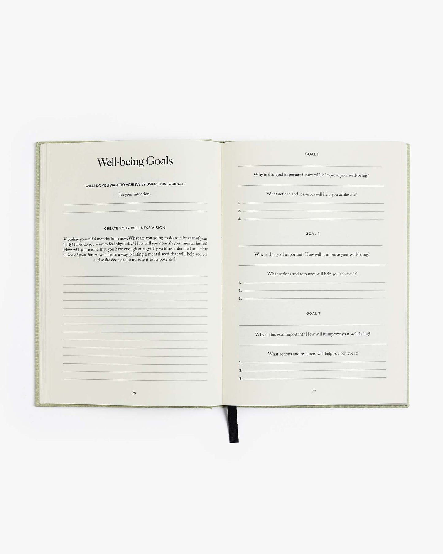 Intelligent Change - The Five Minute Journal Fit Edition  - Fitness Health Goals