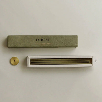 Cedar and Myrrh - Brass Hinoki Japanese Incense Stick Set