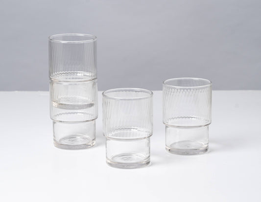 Stacking Glass Medium - Set of 4