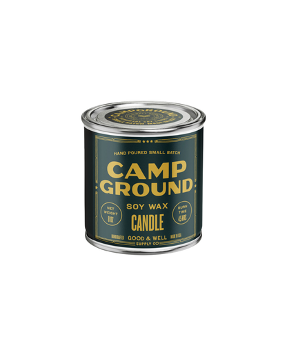 Good & Well Supply Co. - Campground Soy Candle