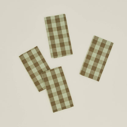 Hawkins New York - Essential Gingham Dinner Napkins (Set of 4)
