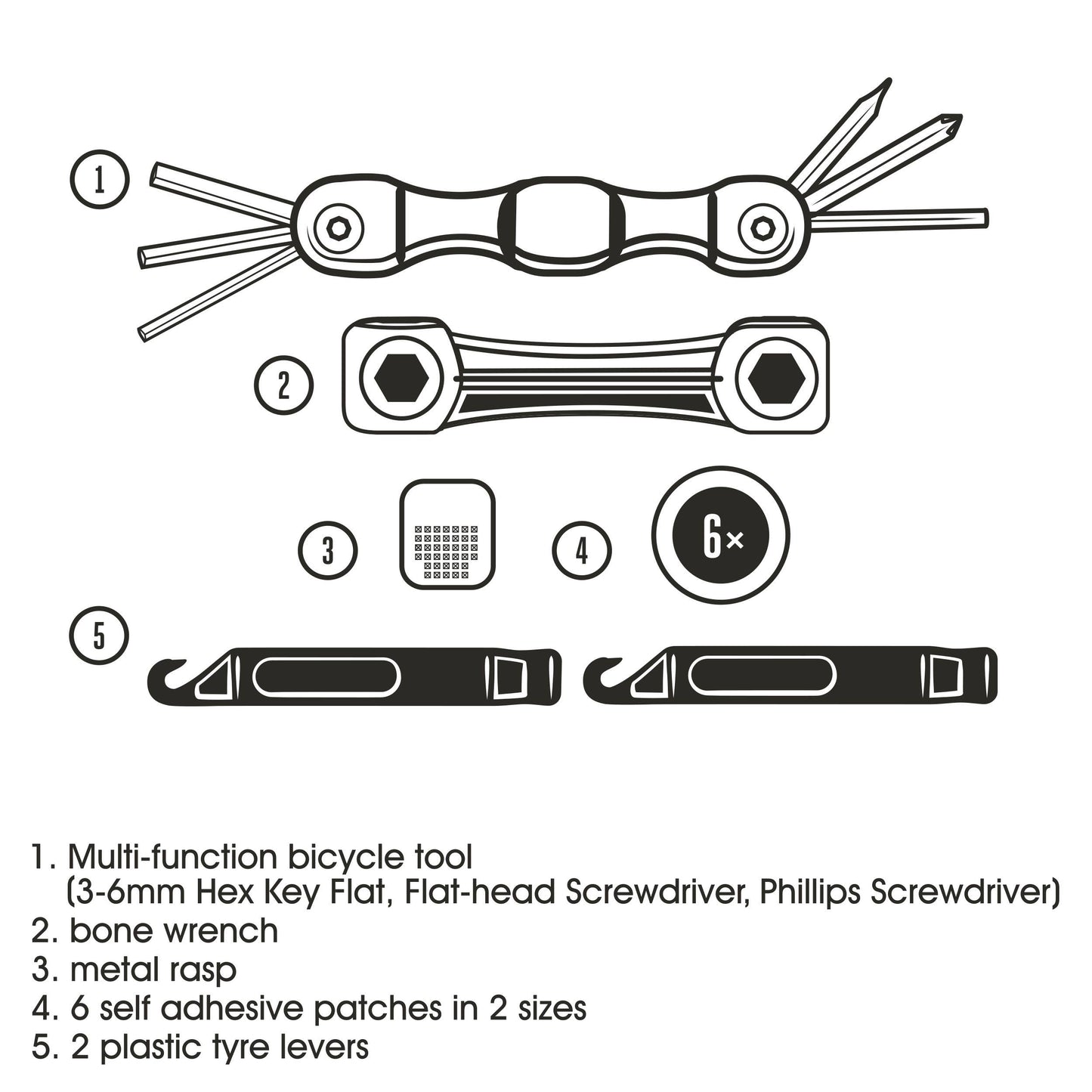 Gentlemen's Hardware - Bicycle Puncture Repair Kit
