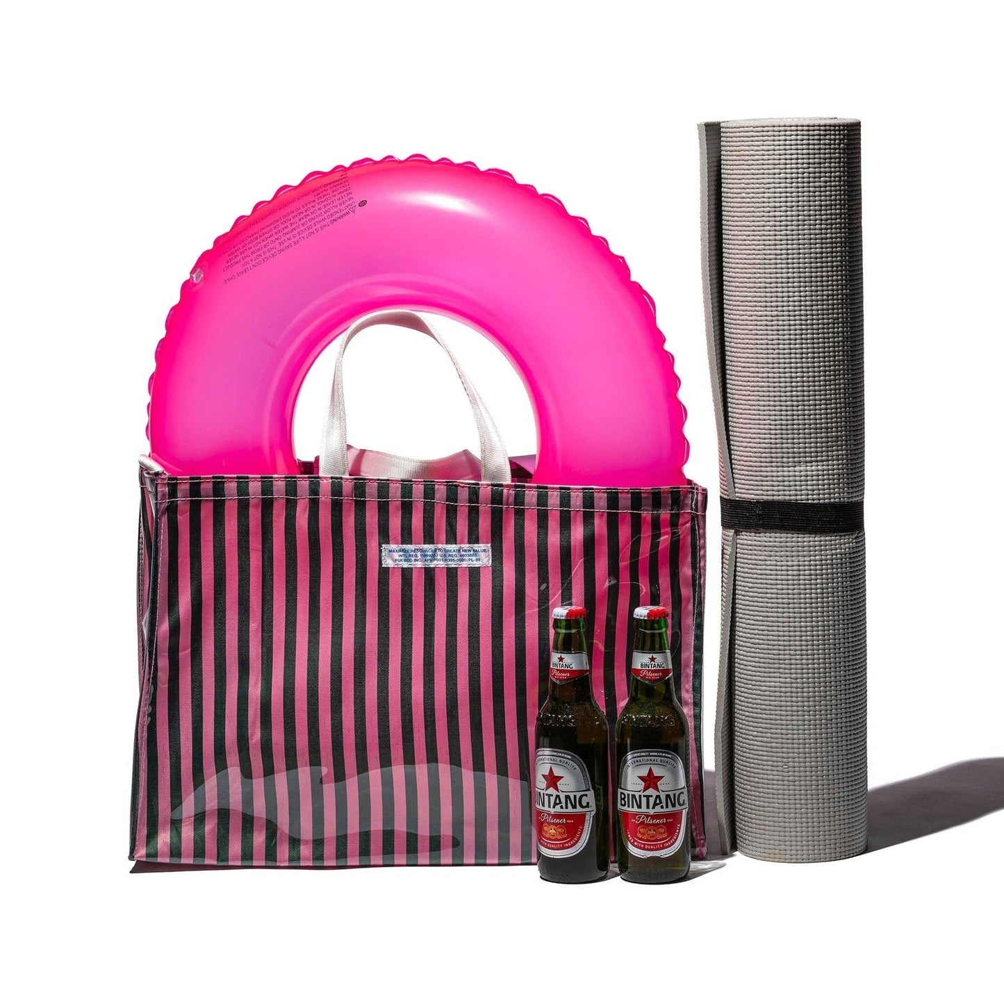 Puebco - Covered School Tie Fabric Market Bag
