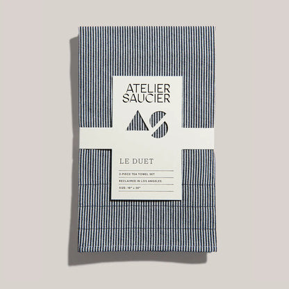 Atelier Saucier - Denim Tea Towels | Set of 2