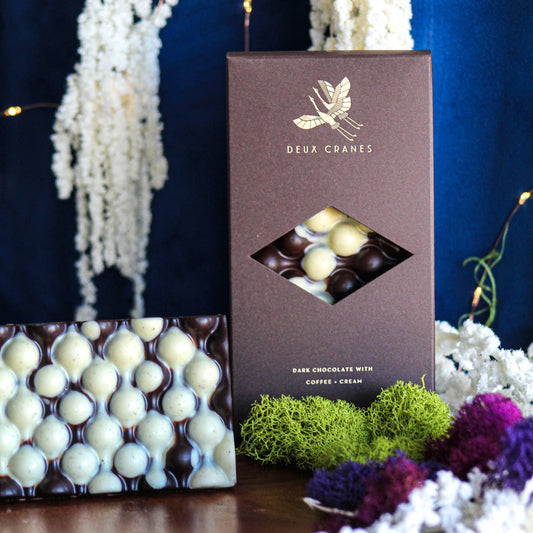 Deux Cranes - Dark Chocolate with Coffee + Cream