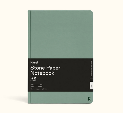 Karst - Stone Paper A5 Hardcover Notebook (Dotted)