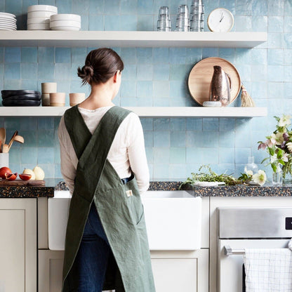 The Floral Society - Canvas Workshop Apron