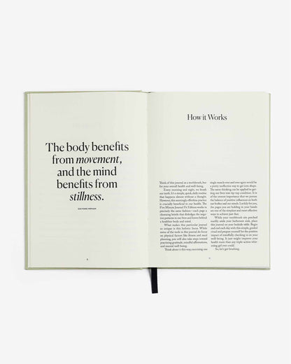 Intelligent Change - The Five Minute Journal Fit Edition  - Fitness Health Goals