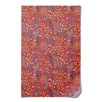 Red Plum wrapping paper