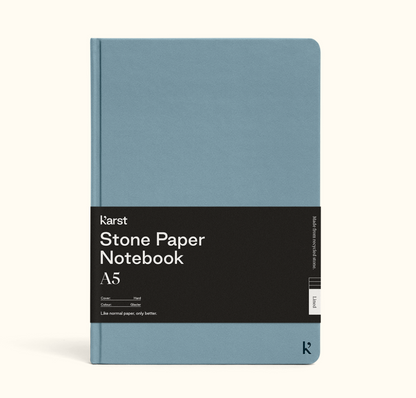 Karst - Stone Paper A5 Hardcover Notebook (Dotted)