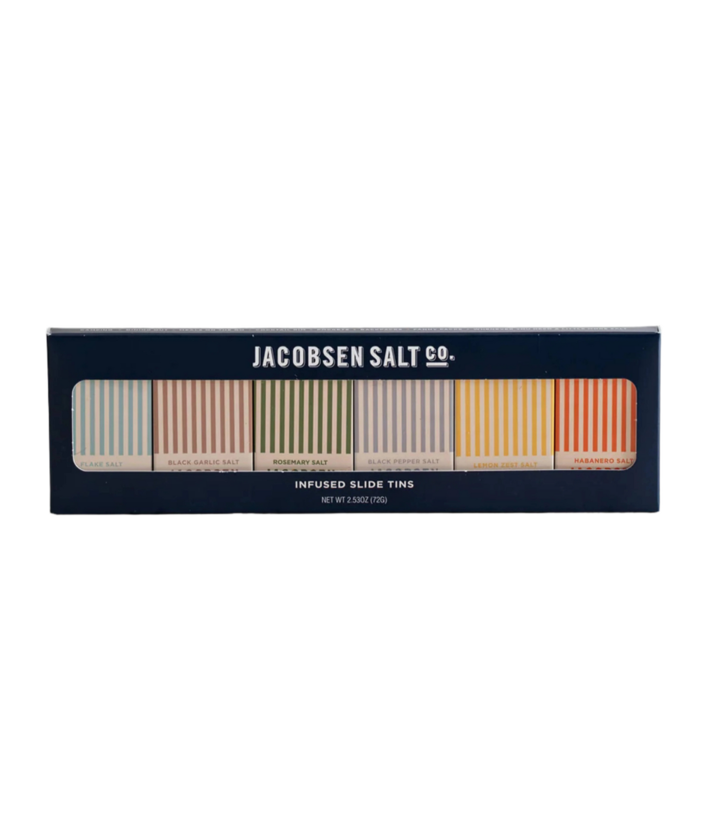 Jacobsen Salt Co. - Infused Salt Slide Tin Collection