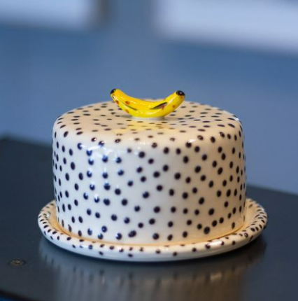 Tough Tatas - Handmade Ceramic Butter Dish